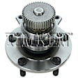SET-TMHA590306 Rear, Driver and Passenger Side Wheel Hub, With Bearing, FWD, Timken OE Replacement