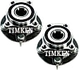 SET-TMHA590315 Front, Driver and Passenger Side Wheel Hub, 5 Lugs, With Bearing, Timken OE Replacement