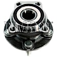 SET-TMHA590315 Front, Driver and Passenger Side Wheel Hub, 5 Lugs, With Bearing, Timken OE Replacement