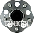 SET-TMHA590432 Rear, Driver and Passenger Side Wheel Hub, With Bearing, FWD, Timken OE Replacement