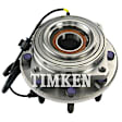 SET-TMHA590435 Front, Driver and Passenger Side Wheel Hub, With Bearing, 4WD, Timken OE Replacement