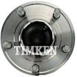 SET-TMHA590451-2 Rear, Driver and Passenger Side Wheel Hub, 5 Lugs, With Bearing, FWD