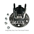 SET-TMHA590458 Front, Driver and Passenger Side Wheel Hub, With Bearing, 4WD, Timken OE Replacement
