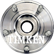 SET-TMHA590479-2 Rear, Driver and Passenger Side Wheel Hub, 4 Lugs, With Bearing