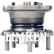 SET-TMHA590479-2 Rear, Driver and Passenger Side Wheel Hub, 4 Lugs, With Bearing