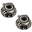 2015 Jeep Cherokee - Front, Driver and Passenger Side Wheel Hub, AWD, FWD, 4 Lugs, With Bearing
