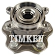 SET-TMHA590564-2 Rear, Driver and Passenger Side Wheel Hub, 4 Lugs, With Bearing, AWD