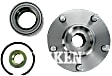 SET-TMHA590600K Front, Driver and Passenger Side Wheel Hub, With Bearing, Timken OE Replacement
