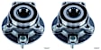 SET-TMHA590648-2 Front, Driver and Passenger Side Wheel Hub, 5 Lugs, AWD