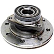 SET-TMHA597851 Front, Driver and Passenger Side Wheel Hub, With Bearing, 4WD, Timken OE Replacement