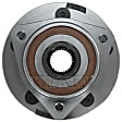 SET-TMHA598679 Front, Driver and Passenger Side Wheel Hub, With Bearing, Timken OE Replacement
