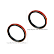 SET-TMSL260002-2 Wheel Seal - Direct Fit, Set of 2