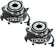 SET-TMSP450300 Front, Driver and Passenger Side Wheel Hub, With Bearing, RWD, 4.3L, 6Cyl, Timken OE Replacement