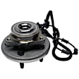 SET-TMSP470200 Front, Driver and Passenger Side Wheel Hub, 5 Lugs, With Bearing, Timken OE Replacement