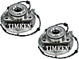 2012 Nissan Titan - Front, Driver and Passenger Side Wheel Hub, RWD, Thru 12/2011, 4WD, With Bearing, Timken OE Replacement