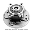 SET-TMSP550213 Front, Driver and Passenger Side Wheel Hub, 8 Lugs, With Bearing, 4WD, Timken OE Replacement