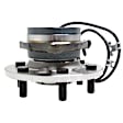 SET-TMSP550307 Front, Driver and Passenger Side Wheel Hub, With Bearing, Timken OE Replacement