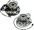 SET-TMSP580101-F Front, Driver and Passenger Side Wheel Hub, With Bearing, 4WD, Timken OE Replacement