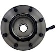 SET-TMSP580204 Front, Driver and Passenger Side Wheel Hub, With Bearing, Timken OE Replacement