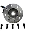SET-TMSP580302-F Front, Driver and Passenger Side Wheel Hub, With Bearing, 4WD, Timken OE Replacement