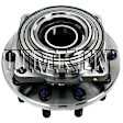 SET-TMSP940202 Front, Driver and Passenger Side Wheel Hub, With Bearing, Timken OE Replacement