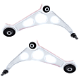 Front, Driver and Passenger Side, Lower Control Arms