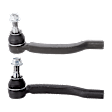 Front, Driver and Passenger Side, Outer Tie Rod End