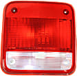 1985 Chevrolet G20 - Driver and Passenger Side Halogen Tail Light, Without bulb(s), Extended Cargo Van, OE Replacement