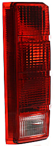 1985-1989 Ford F-350 - Driver and Passenger Side Halogen Tail Light, Without bulb(s), OE Replacement