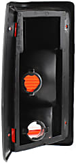 Driver and Passenger Side Halogen Tail Light, Without bulb(s), OE Replacement