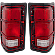 1992 Dodge Dakota - Driver and Passenger Side Halogen Tail Lights, Without Bulbs