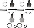 SET-TRWJBJ1089-H Front, Driver and Passenger Side, Upper and Lower Ball Joint