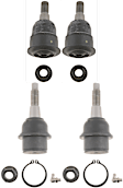 SET-TRWJBJ1142-A Front, Driver and Passenger Side, Upper and Lower Ball Joint