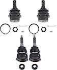 SET-TRWJBJ1171-A Front, Driver and Passenger Side, Upper and Lower Ball Joint