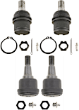SET-TRWJBJ1206-C Front, Driver and Passenger Side, Upper and Lower Ball Joint