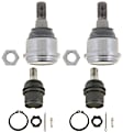 SET-TRWJBJ1206-D Front, Driver and Passenger Side, Upper and Lower Ball Joint