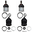 SET-TRWJBJ152-A Front, Driver and Passenger Side, Upper and Lower Ball Joint
