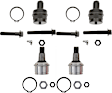 SET-TRWJBJ7010-E Front, Driver and Passenger Side, Upper and Lower Ball Joint