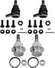 SET-TRWJBJ865 Front, Driver and Passenger Side, Upper and Lower Ball Joint