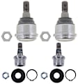 SET-TRWJBJ884-D Front, Driver and Passenger Side, Upper and Lower Ball Joint
