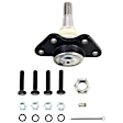 SET-TRWJBJ890-A Front, Driver and Passenger Side, Upper and Lower Ball Joint