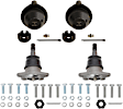 SET-TRWJBJ896-B Front, Driver and Passenger Side, Upper and Lower Ball Joint