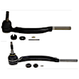 SET-TRWJTE1288-A Front, Driver and Passenger Side, Outer Tie Rod End