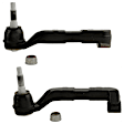 SET-TRWJTE1326 Front, Driver and Passenger Side, Outer Tie Rod End