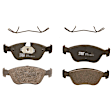 SET-TRWTRM0783-C Front and Rear Semi-metallic Brake Pad Set