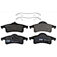 SET-TRWTRM0945-A Semi-metallic Brake Pad Set