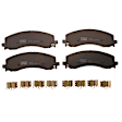 SET-TRWTXM2223-C Front and Rear Front-Ceramic/Rear-Semi-Metallic Brake Pad Set