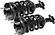 SET-TS139105 Front, Driver and Passenger Side Fully Loaded Strut, Quick-strut Series