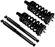 SET-TS171358-C Front and Rear, Driver and Passenger Side, 4WD, Quick-strut Series