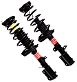 SET-TS171954 Rear, Driver and Passenger Side Fully Loaded Strut, FWD, Quick-strut Series